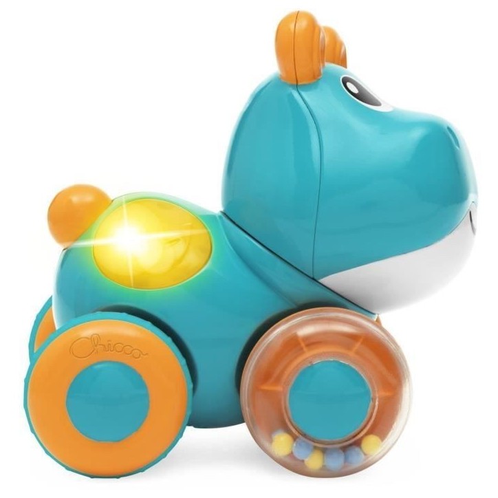 CHICCO - Hippo Sprint&go - Bleu et orange - Des 6 mois CHICCO - Hippo Sprint&go - Bleu et orange - Des 6 mois