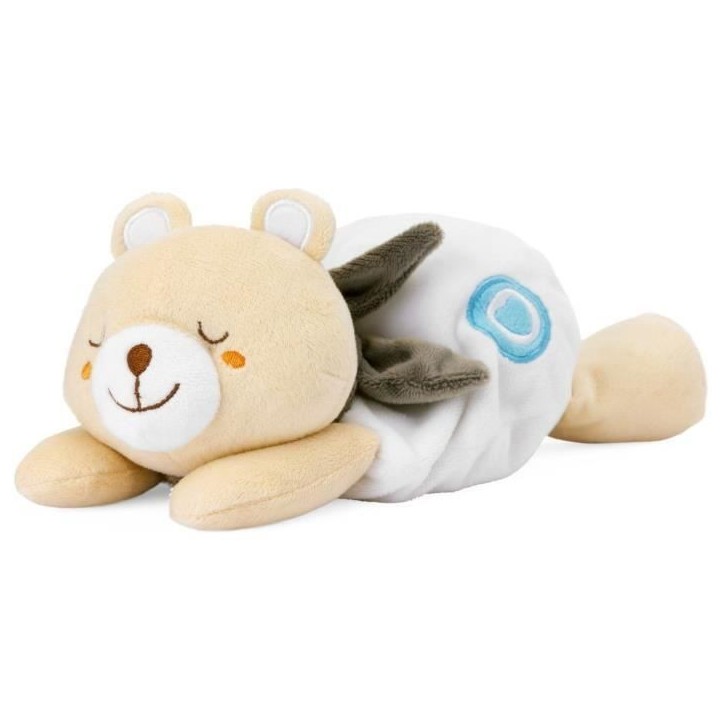 Peluche chauffante Ourson - CHICCO - Beige - Des la naissance Peluche chauffante Ourson - CHICCO - Beige - Des la naissance
