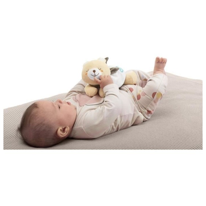 Peluche chauffante Ourson - CHICCO - Beige - Des la naissance Peluche chauffante Ourson - CHICCO - Beige - Des la naissance