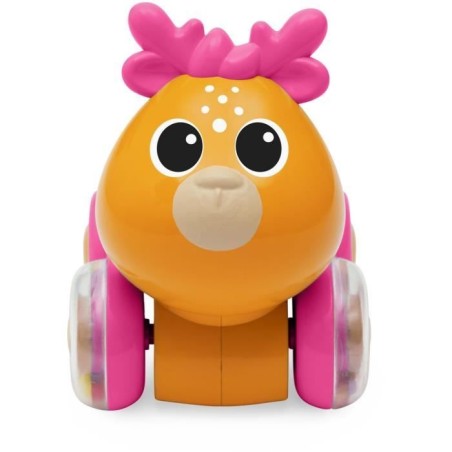 CHICCO - Faon Sprint&go - Orange et rose - Des 6 mois