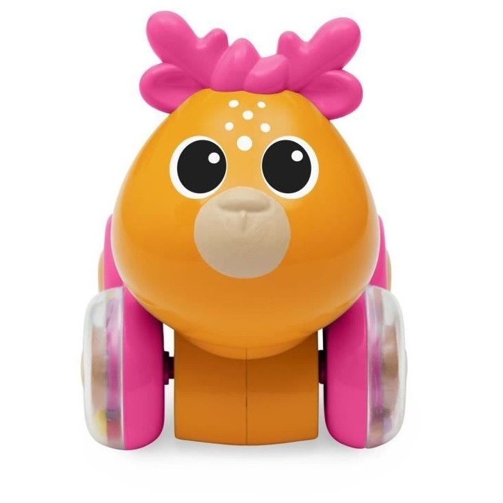 CHICCO - Faon Sprint&go - Orange et rose - Des 6 mois CHICCO - Faon Sprint&go - Orange et rose - Des 6 mois