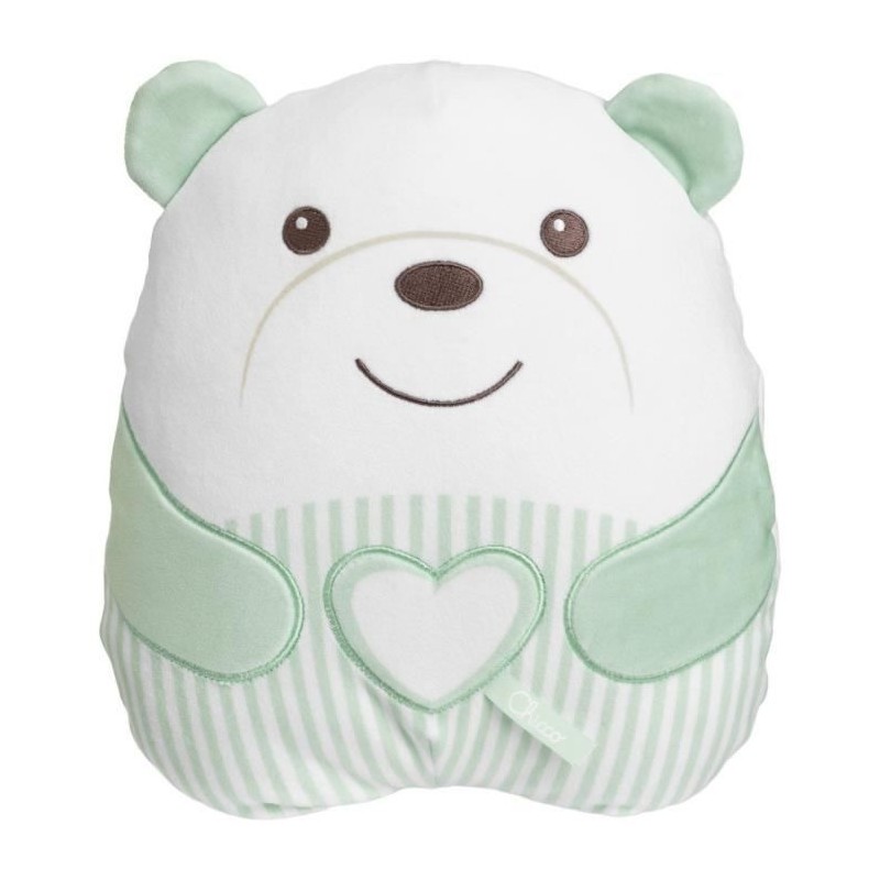 Peluche tendre Ourson - CHICCO - Vert - Des la naissance Peluche tendre Ourson - CHICCO - Vert - Des la naissance