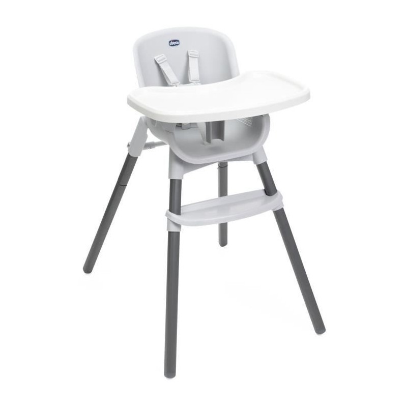 Chaise haute - CHICCO - Zest - Des 6 mois - Gris Chaise haute - CHICCO - Zest - Des 6 mois - Gris