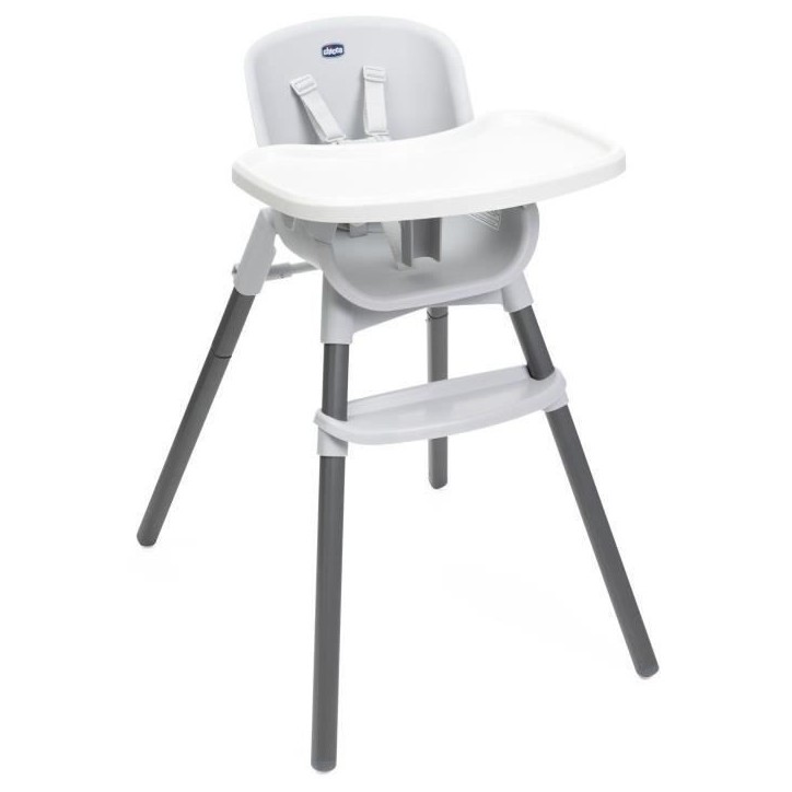 Chaise haute - CHICCO - Zest - Des 6 mois - Gris Chaise haute - CHICCO - Zest - Des 6 mois - Gris