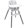 Chaise haute - CHICCO - Zest - Des 6 mois - Gris