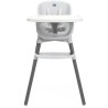 Chaise haute - CHICCO - Zest - Des 6 mois - Gris