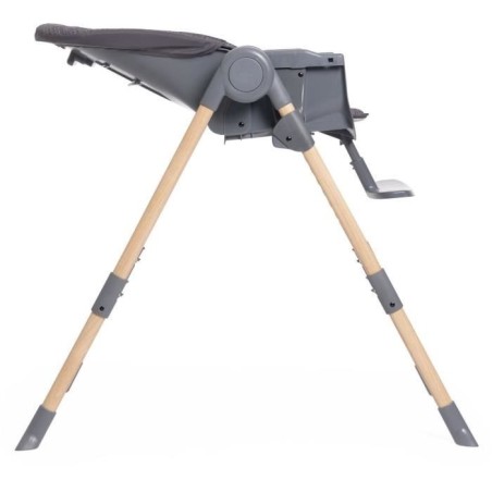 Chaise haute - CHICCO - Polly Essential - 0/3 ans - Gris Coal