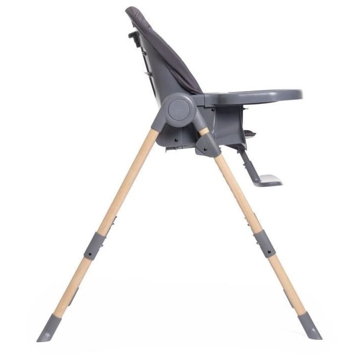 Chaise haute - CHICCO - Polly Essential - 0/3 ans - Gris Coal
