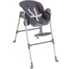 Chaise haute - CHICCO - Polly Essential - 0/3 ans - Gris Coal