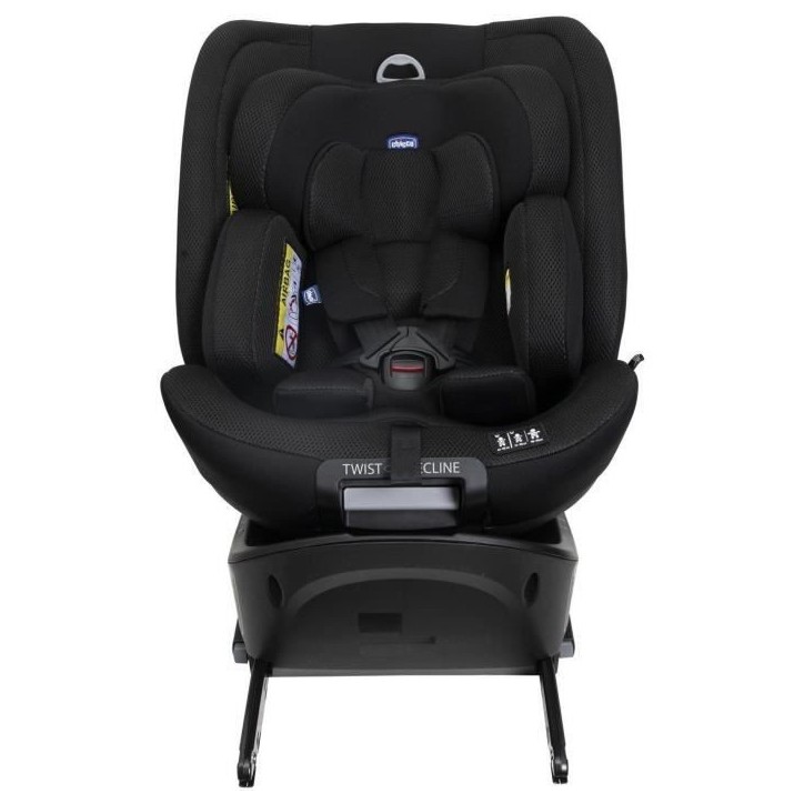 Siege-auto - CHICCO - EVERONE - Groupe 0/1/2/3 - I-Size - Pivotant - Inclinable - Réducteur - Noir Siege-auto - CHICCO - EVERONE - Groupe 0/1/2/3 - I-Size - Pivotant - Inclinable - Réducteur - Noir