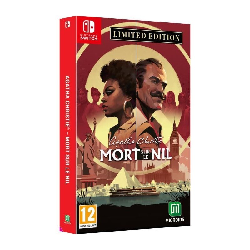 Agatha Christie Mort Sur Le Nil - Jeu Nintendo Switch Agatha Christie Mort Sur Le Nil - Jeu Nintendo Switch