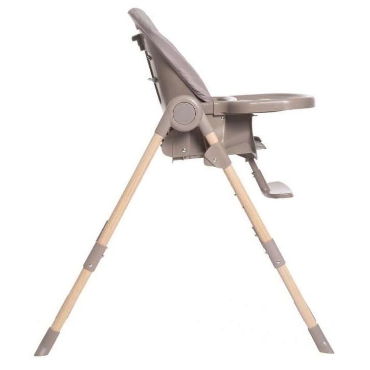 Chaise Haute - CHICCO - Polly Essential - 0/3 ans - Gris Ash Chaise Haute - CHICCO - Polly Essential - 0/3 ans - Gris Ash