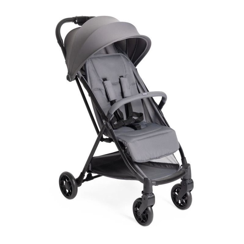 CHICCO - Poussette citadine - Urbino - 4 roues - Gris CHICCO - Poussette citadine - Urbino - 4 roues - Gris