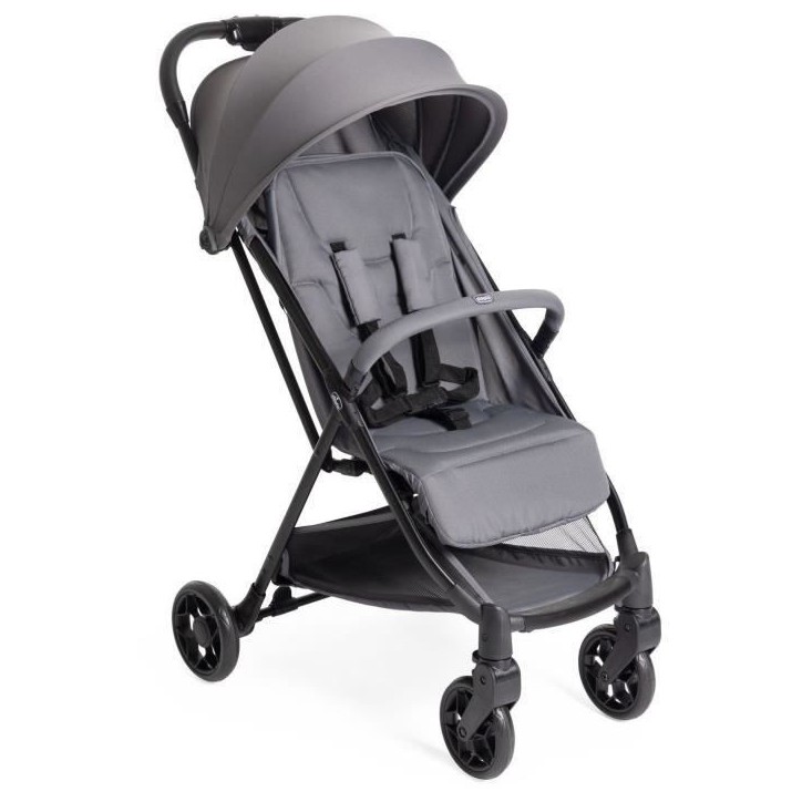 CHICCO - Poussette citadine - Urbino - 4 roues - Gris CHICCO - Poussette citadine - Urbino - 4 roues - Gris