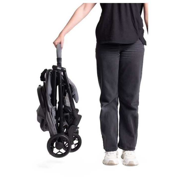 CHICCO - Poussette citadine - Urbino - 4 roues - Gris CHICCO - Poussette citadine - Urbino - 4 roues - Gris