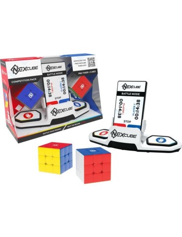 Jeu de stratégie et de réflexion - GOLIATH - Nexcube Battle Pack - 2 nexcube 3x3 - Multicolore