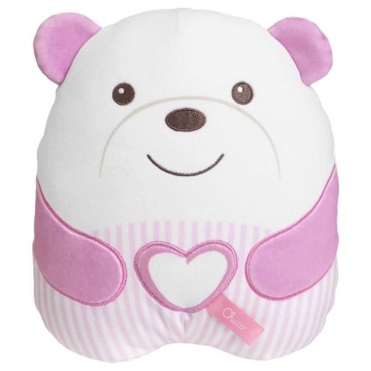 Peluche tendre Ourson - CHICCO - Rose - Des la naissance Peluche tendre Ourson - CHICCO - Rose - Des la naissance