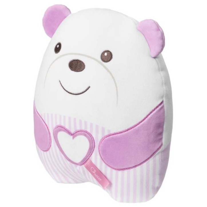 Peluche tendre Ourson - CHICCO - Rose - Des la naissance Peluche tendre Ourson - CHICCO - Rose - Des la naissance