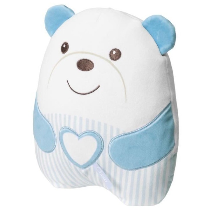 Peluche tendre Ourson - CHICCO - Bleu - Des la naissance Peluche tendre Ourson - CHICCO - Bleu - Des la naissance