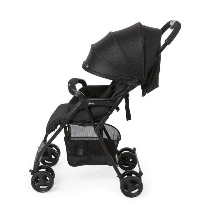 CHICCO Poussette compacte Ohlala 3 - Des la naissance - Jusqu'a 15kg - Dossier inclinable - Arceau de sécurité - Jet black CHICCO Poussette compacte Ohlala 3 - Des la naissance - Jusqu'a 15kg - Dossier inclinable - Arceau de sécurité - Jet black