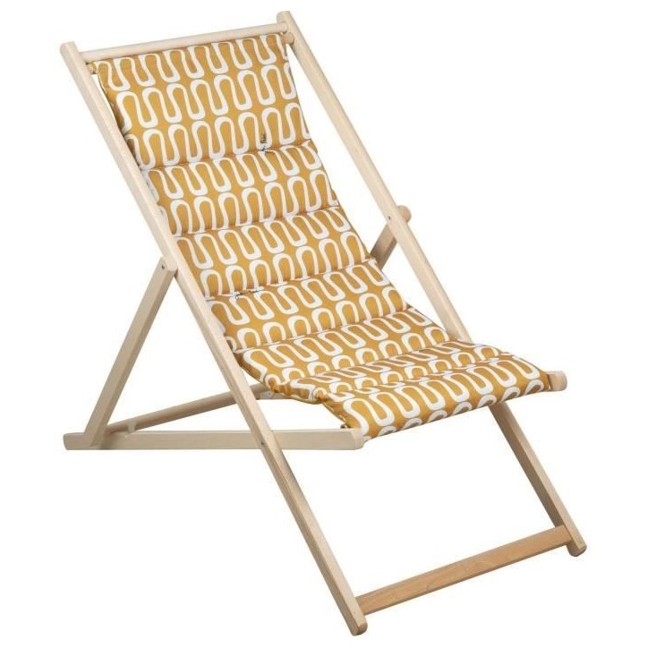 Chilienne matelassée - JARDIN PRIVE - ELECTRO - Cumin - F100 Chilienne matelassée - JARDIN PRIVE - ELECTRO - Cumin - F100