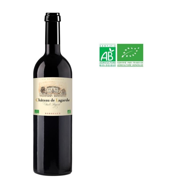Château de Lagarde 2022 Bordeaux - Vin rouge de Bordeaux - Bio Château de Lagarde 2022 Bordeaux - Vin rouge de Bordeaux - Bio