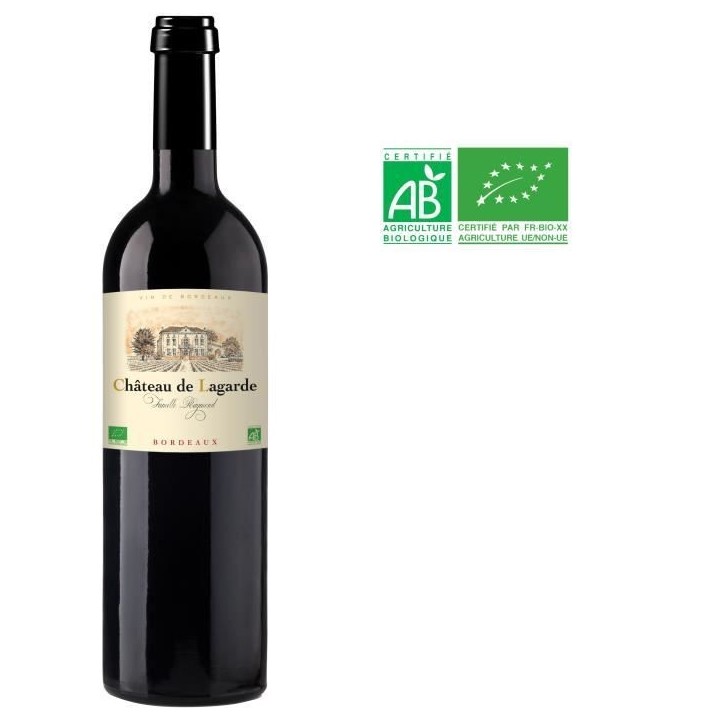 Château de Lagarde 2022 Bordeaux - Vin rouge de Bordeaux - Bio