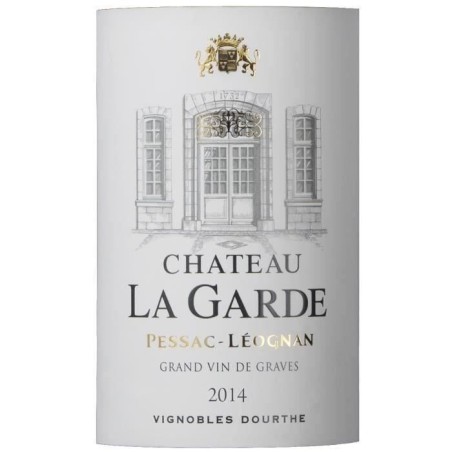 Château La Garde 2017 Pessac Léognan - Vin rouge de Bordeaux
