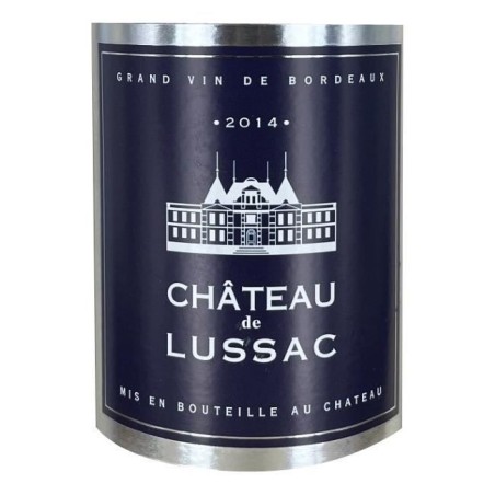 Château de Lussac 2014 Lussac Saint Emilion - Vin rouge de Bordeaux