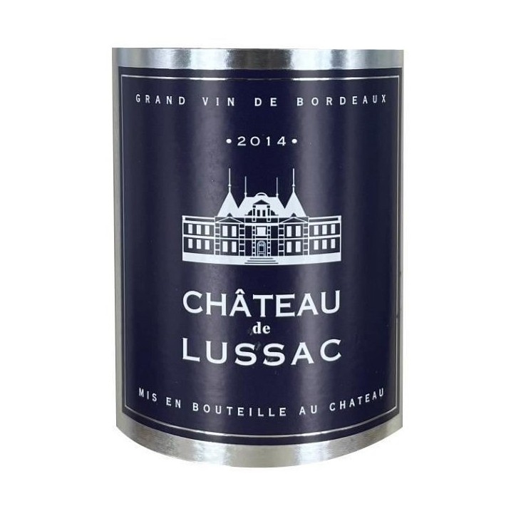 Château de Lussac 2014 Lussac Saint Emilion - Vin rouge de Bordeaux