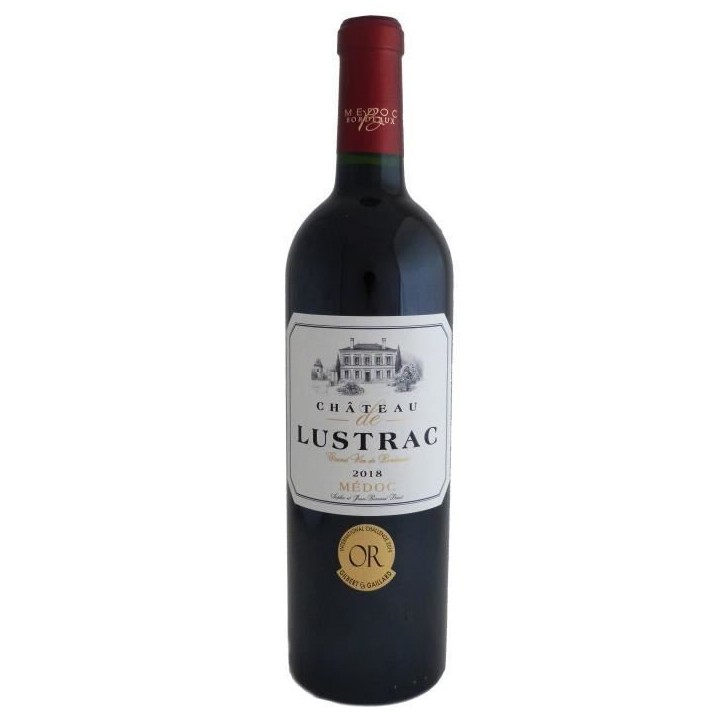 Château Lustrac 2018 Médoc - Vin rouge de Bordeaux
