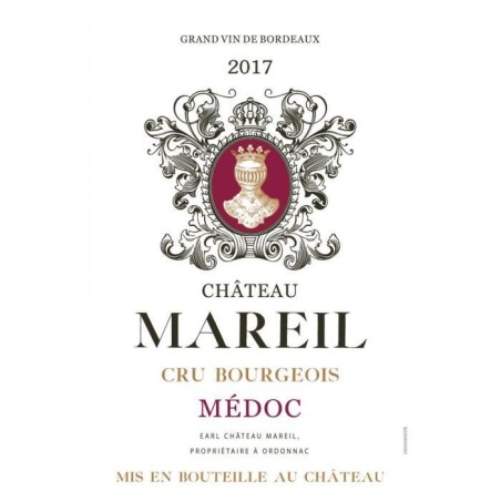 Château Mareil 2017 Médoc Cru Bourgeois - Vin rouge de Bordeaux
