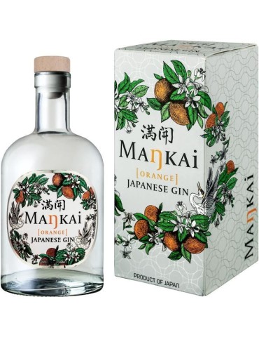 Mankai - Orange - Gin - 70 cl - 43,0% Vol.