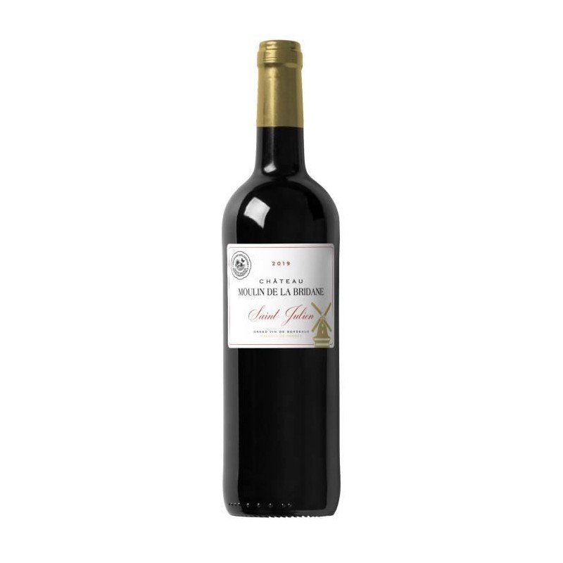 Château Moulin de la Bridane 2019 Saint-Julien - Vin rouge de Bordeau