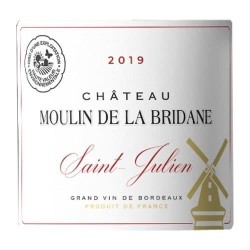 Château Moulin de la Bridane 2019 Saint-Julien - Vin rouge de Bordeau
