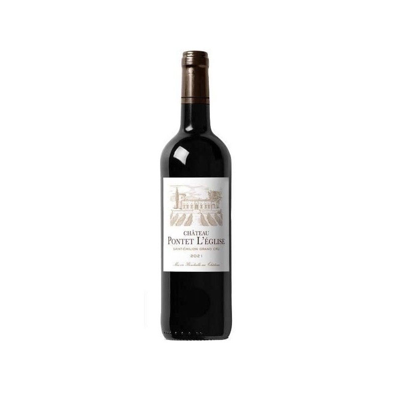Château Pontet L'Eglise 2021 Saint Emilion Grand Cru - Vin rouge de B Château Pontet L'Eglise 2021 Saint Emilion Grand Cru - Vin rouge de B