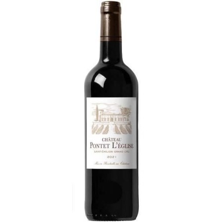 Château Pontet L'Eglise 2021 Saint Emilion Grand Cru - Vin rouge de B