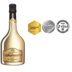 Champagne Charles de Cazanove Cuvée Stradivarius Gold 2009 Brut - 75