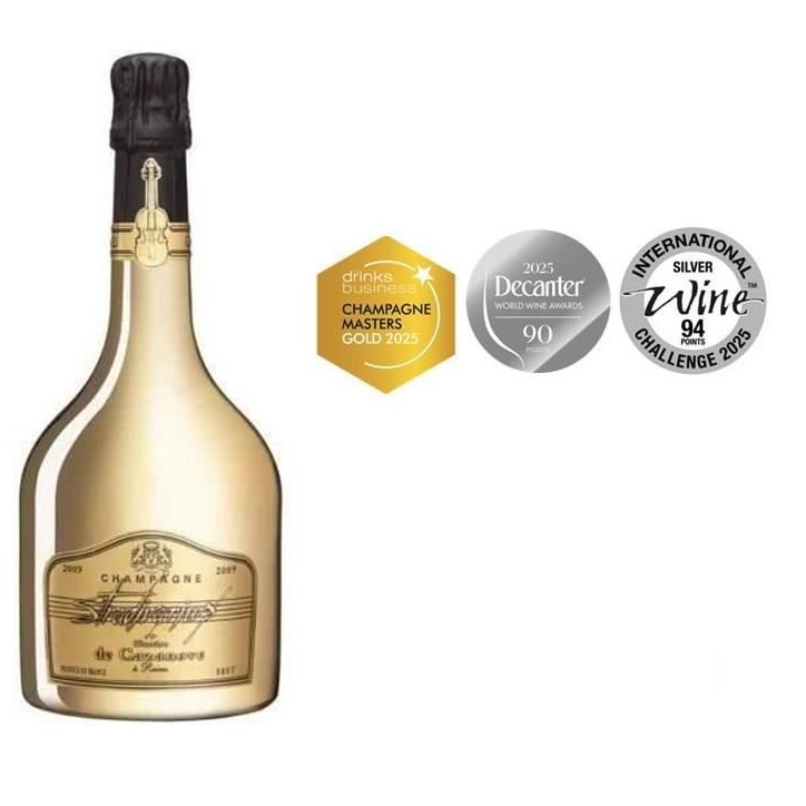 Champagne Charles de Cazanove Cuvée Stradivarius Gold 2009 Brut - 75 cl