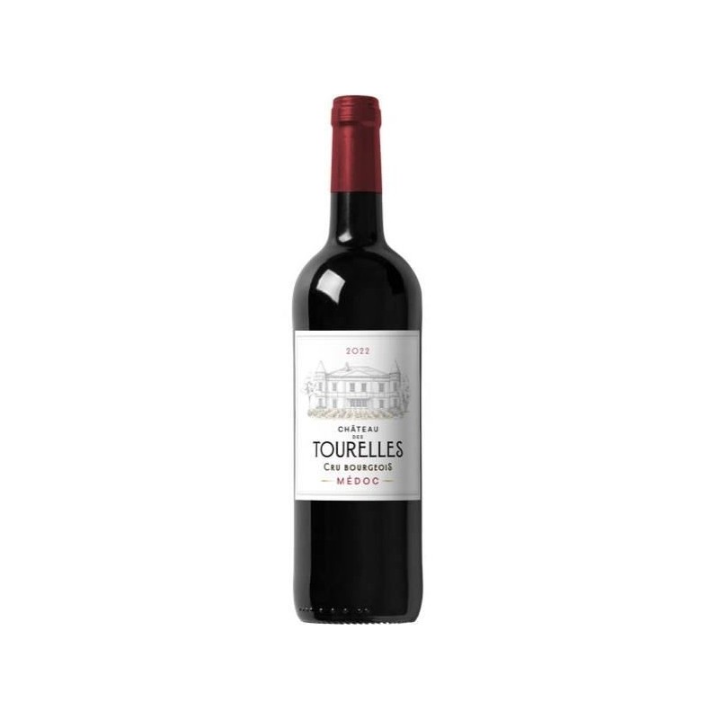 Château des Tourelles 2022 Médoc Cru Bourgeois - Vin rouge de Bordea