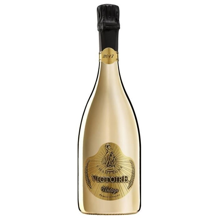 Champagne Victoire Série limitée Edition Gold - 75 cl
