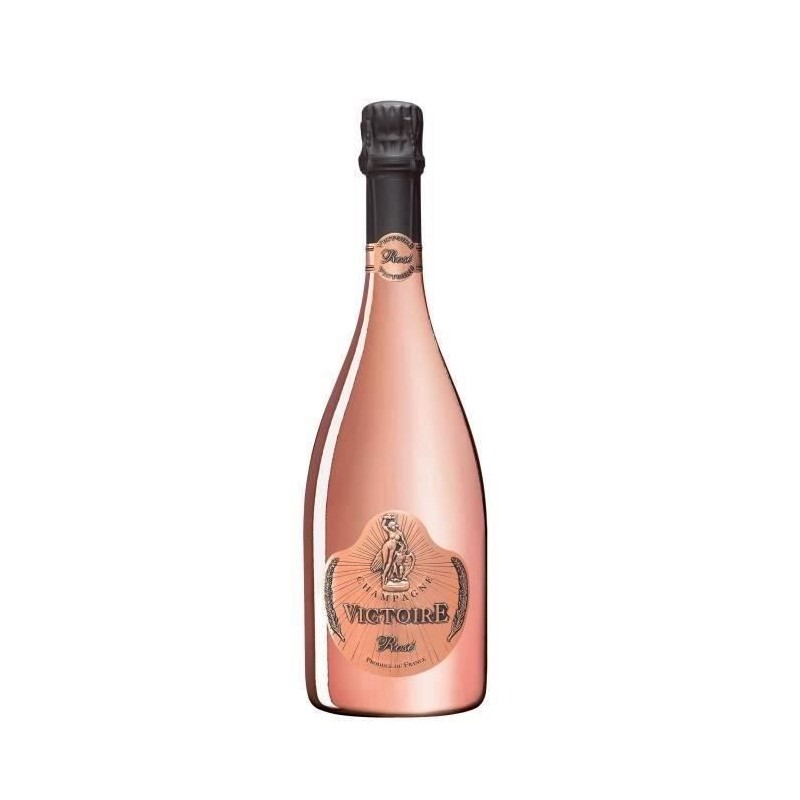 Champagne Victoire Rosé Edition Limitée Laquée - 75 cl Champagne Victoire Rosé Edition Limitée Laquée - 75 cl