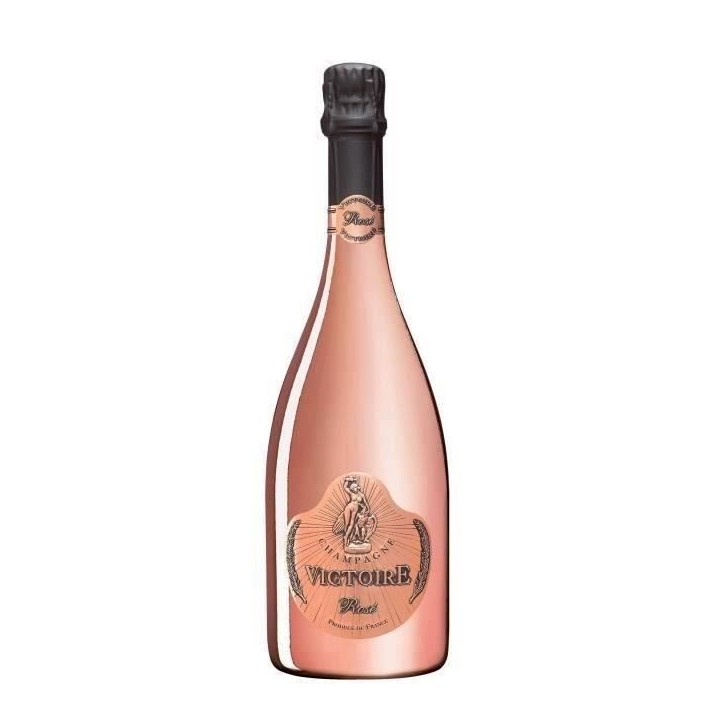 Champagne Victoire Rosé Edition Limitée Laquée - 75 cl