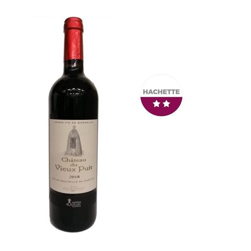 Château du Vieux Puit 2018 Blaye Côtes de Bordeaux - Vin rouge de Bo