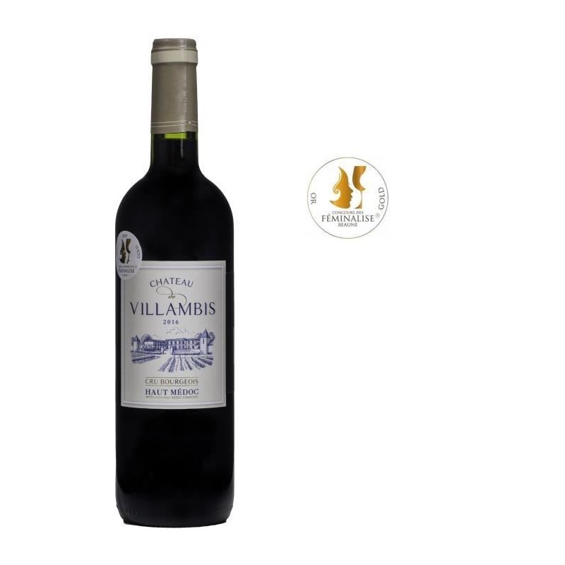 Château Villambis 2016 Haut Médoc Cru Bourgeois - Vin rouge de Borde Château Villambis 2016 Haut Médoc Cru Bourgeois - Vin rouge de Borde
