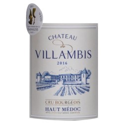 Château Villambis 2016 Haut Médoc Cru Bourgeois - Vin rouge de Borde