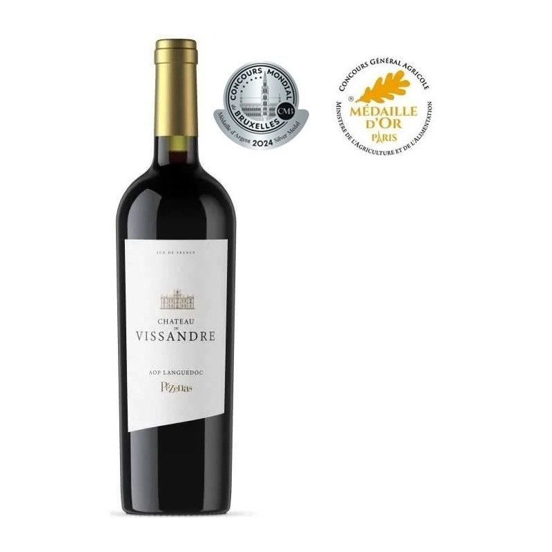Château de Vissandre Pézenas Languedoc - Vin rouge de Languedoc 2022 Château de Vissandre Pézenas Languedoc - Vin rouge de Languedoc 2022