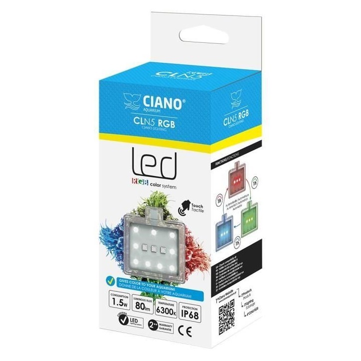 CIANO CLA 20 UNIVERSAL - lampe led universelle 1,5W pour verre de 3 a 5MM CIANO CLA 20 UNIVERSAL - lampe led universelle 1,5W pour verre de 3 a 5MM