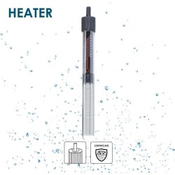 Aquarium 60 cm - CIANO - 58 litres + Filtre + LED + Chauffage + Consom