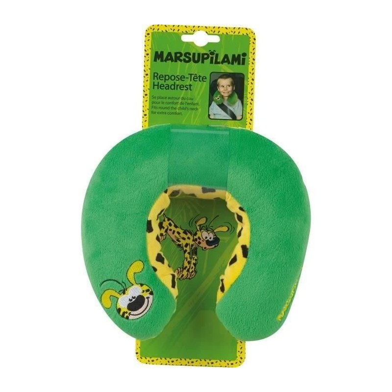 Jemini marsupilami tour de cou en peluche +/- 19 cm pour enfant Jemini marsupilami tour de cou en peluche +/- 19 cm pour enfant